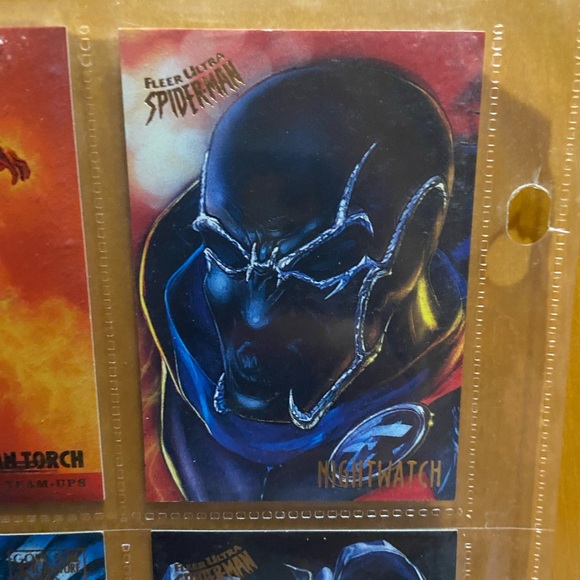 Fleer Ultra Spiderman- Nightwatch 1995 collectible card - Picture 1 of 2